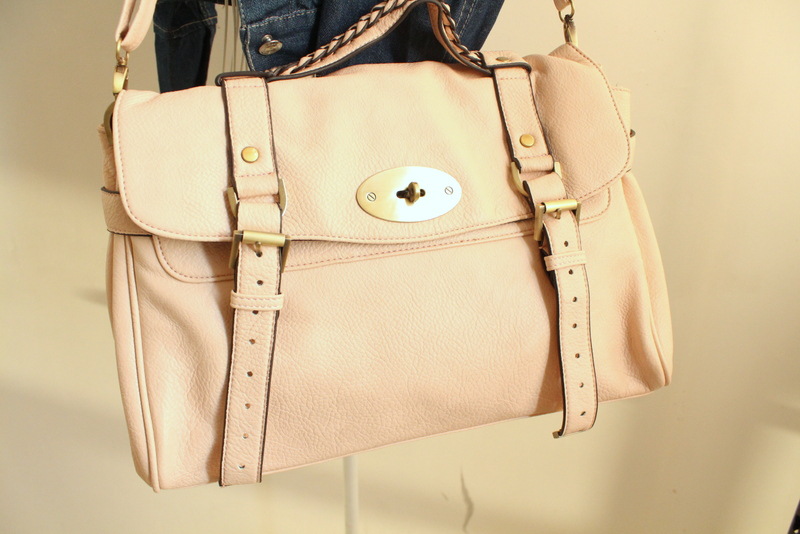 b2 粉红色 大号 复古 邮递包0.92kg