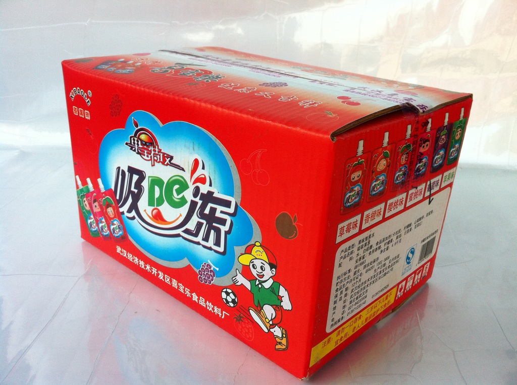 包装机械(有视频) 台湾进口 新食感 优之良品 鸡蛋布丁 黑糖布丁果冻