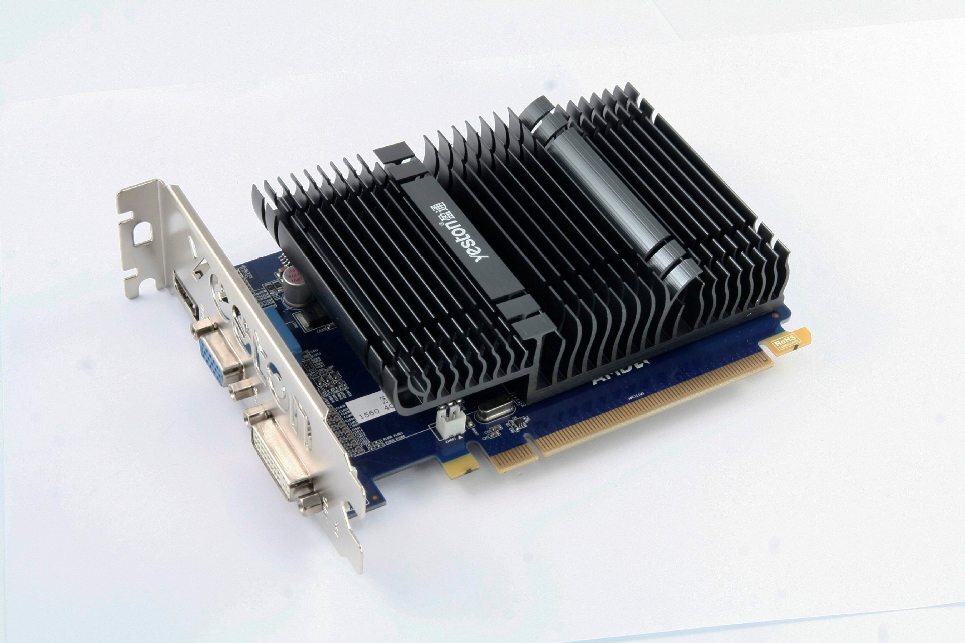 盈通r6450hm1024gd5v1战神版显卡 代理批发 正品行货 二年联保