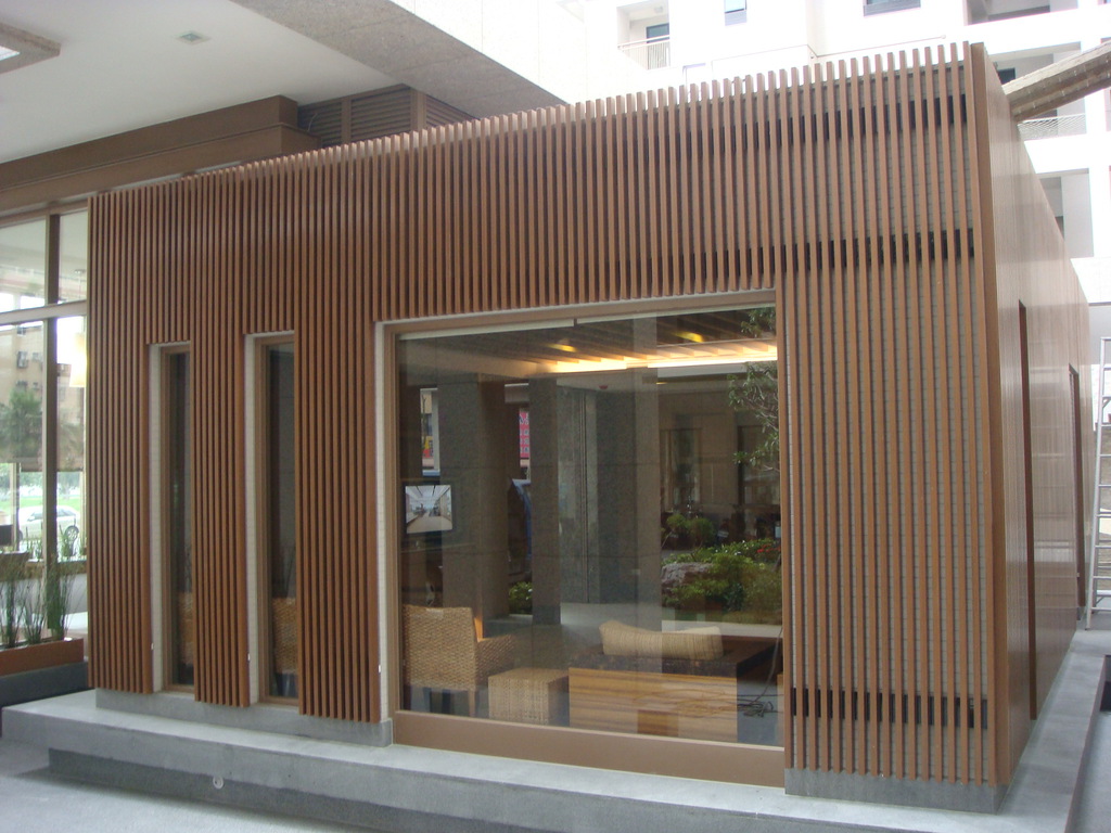 金属仿木板色铝合金 大理石色铝合金线版装潢器材 家具五金代工图片_7