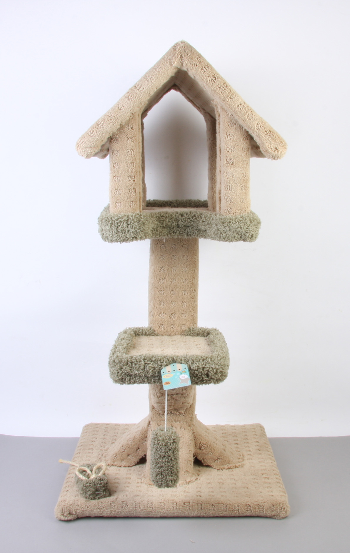 酷迪大仓天元猫爬架tc160绿米灰