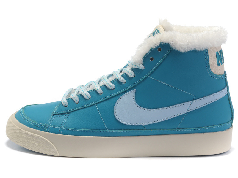 nikes女高帮鞋冬季热卖纯棉内里全毛皮面 13新款开拓者板鞋