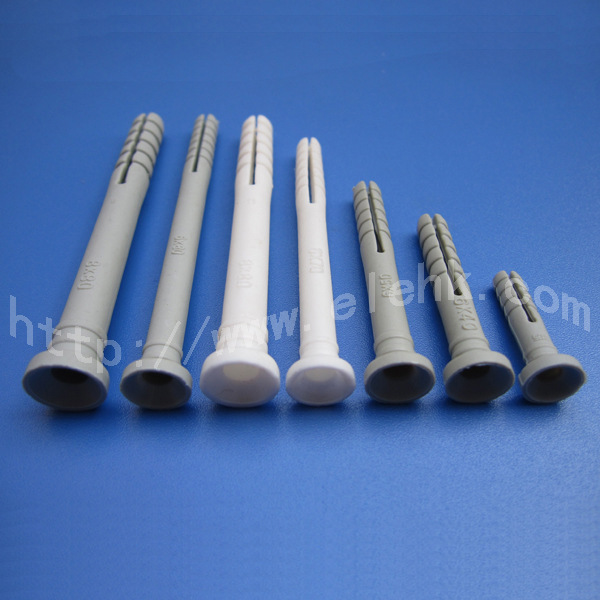 塑料膨胀管 螺丝膨胀套 多规格供选尼龙环保型塑料膨胀套管