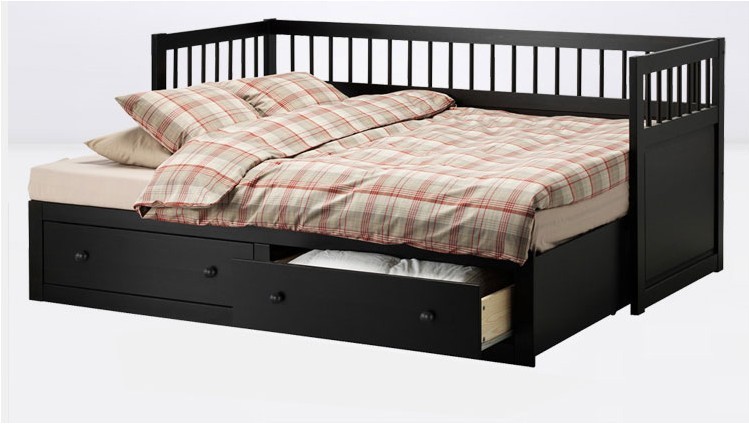 宜家家居 坐卧两用床实木沙发床 家具提前预定并可接oem订单