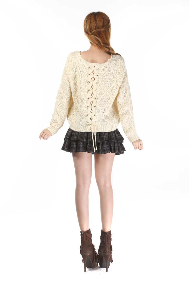 女装外套针织新款韩版宽松短款毛衣女外套毛线衣加厚外穿打底毛衫