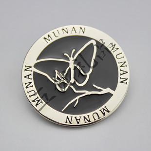 金属徽章定做 文化节徽章定制 特殊徽章加工定做 立体五角星徽章