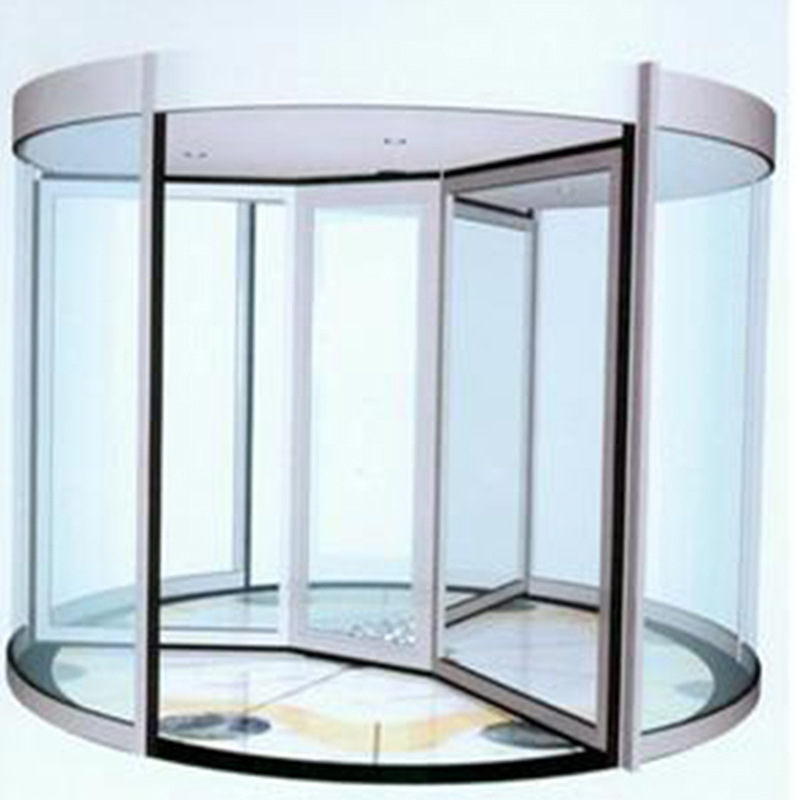 三翼旋转门厂家直销 自动旋转门 水晶旋转门 酒店三翼旋转门