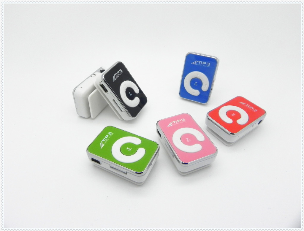 mp3 手机内存卡mp3 新电镀c夹 无屏mp3