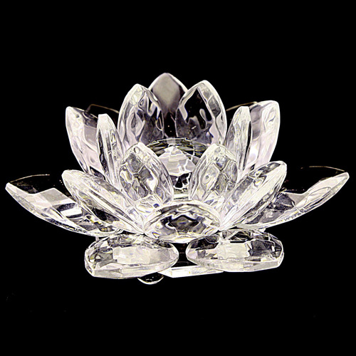 水晶礼品水晶莲花优选厂家直供应