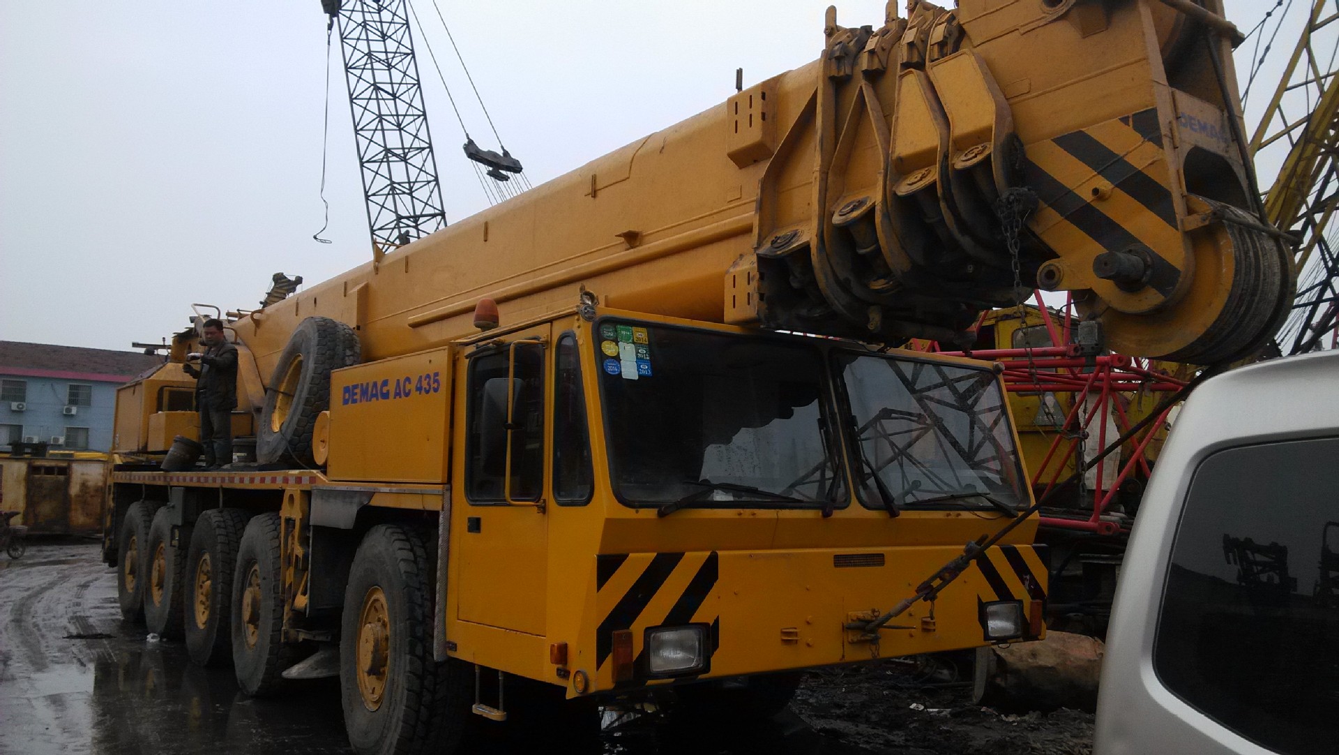 供应160吨德马格汽车吊 二手德国德马格160吨路面吊 二手起重机