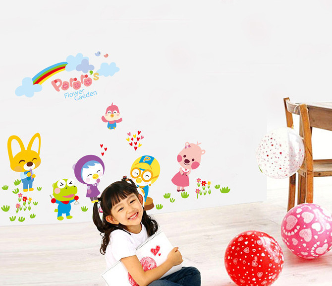 米奇米妮唐老鸭迪士尼乐园墙贴儿童房卡通幼儿园教室贴纸abc1030