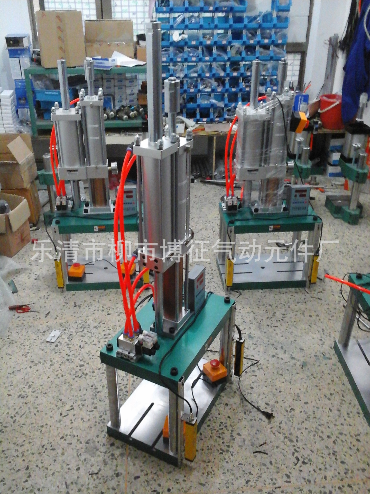 高品质 5T 高精密油液增压 气动冲床 力行程总行程双调