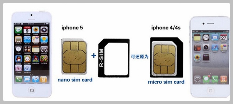批发 手机卡座 苹果5手机卡座 苹果4/4s转换卡 sim卡转换座图片,批发