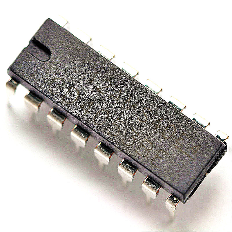 直插cd4053be/hcf4053/hef4053 三组二路模拟开关 dip-16 现货