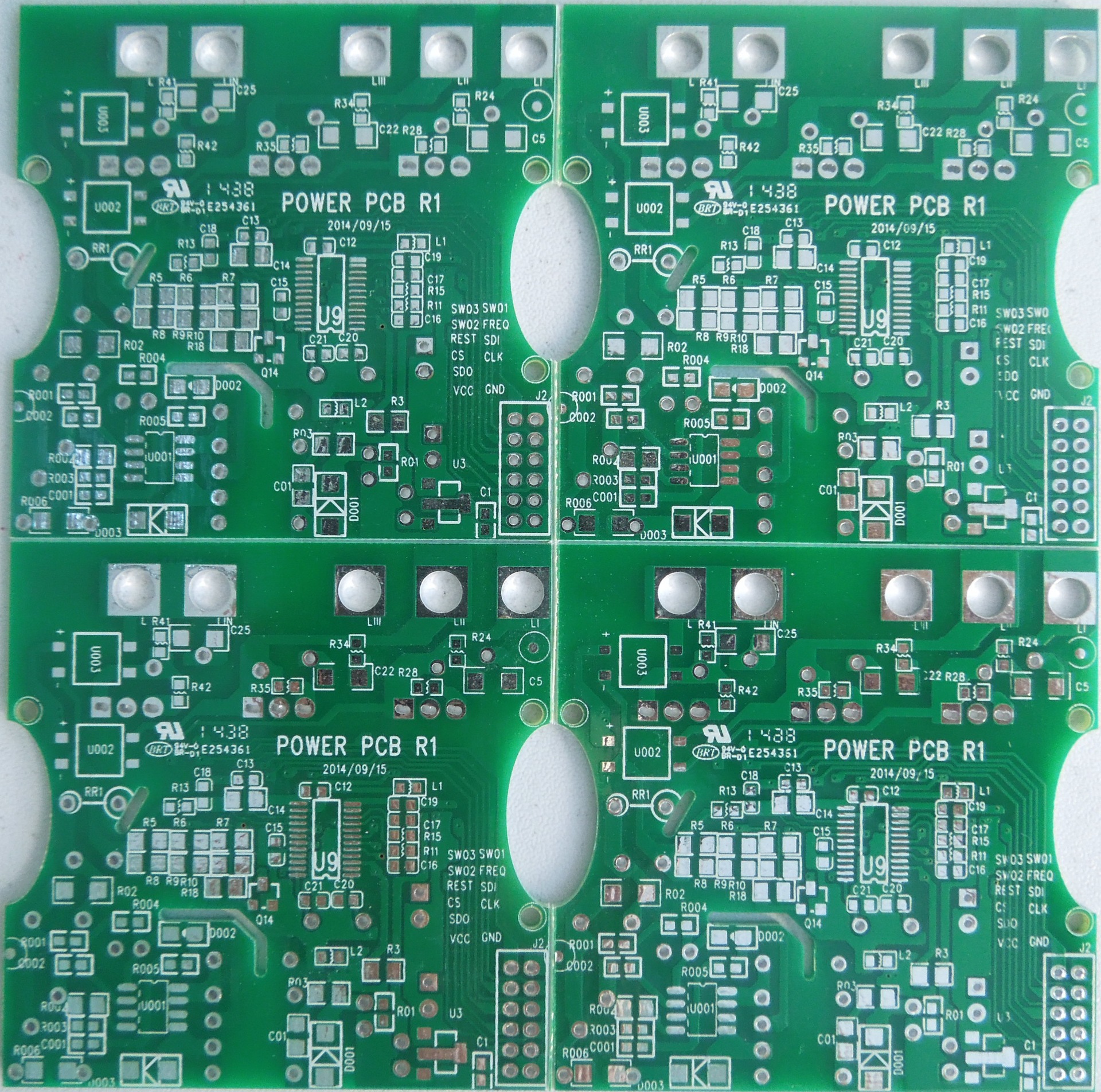 pcb線路板廠家直售無鹵素噴錫控制板