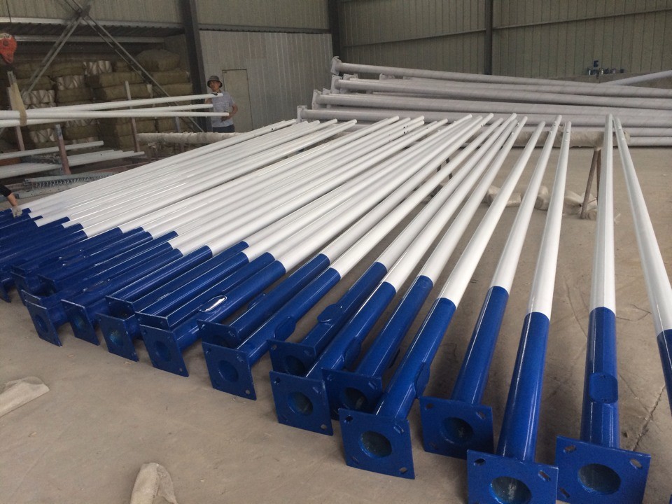 厂家直销led路灯室外照明灯具新款高品质双臂灯杆城市道路灯