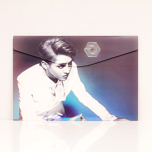 吴亦凡 exo 中毒 上瘾 overdose 同款 周边 简约 文件袋