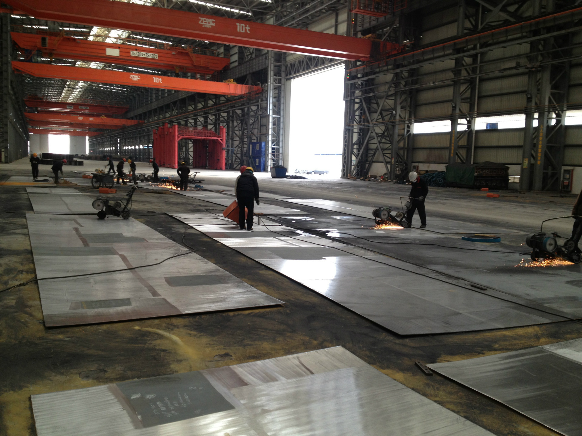 推车式焊缝砂带机 麻点钢板打磨机