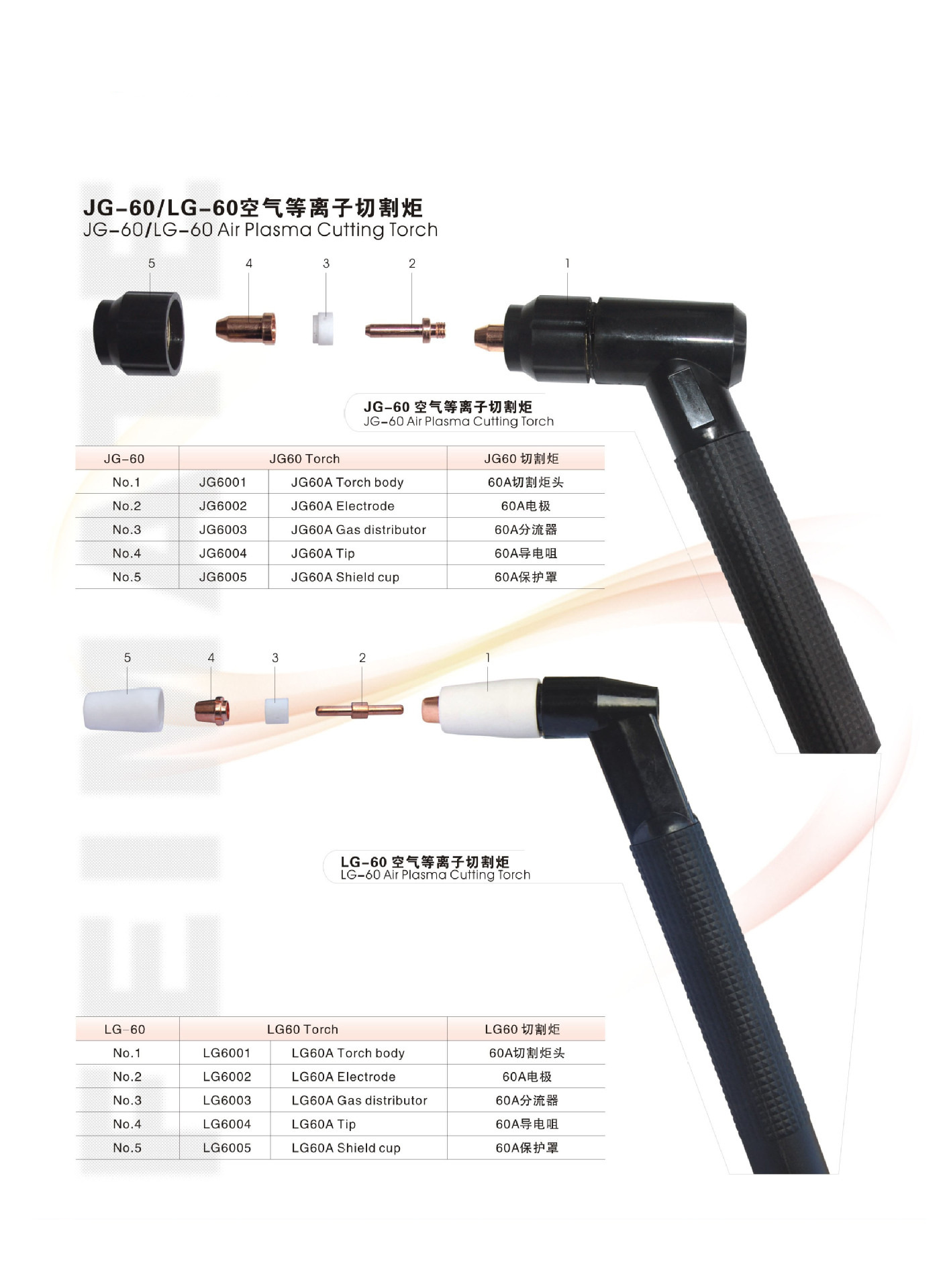 赛普lg-60等离子割枪空气等离子切割炬枪头 等离子切割机