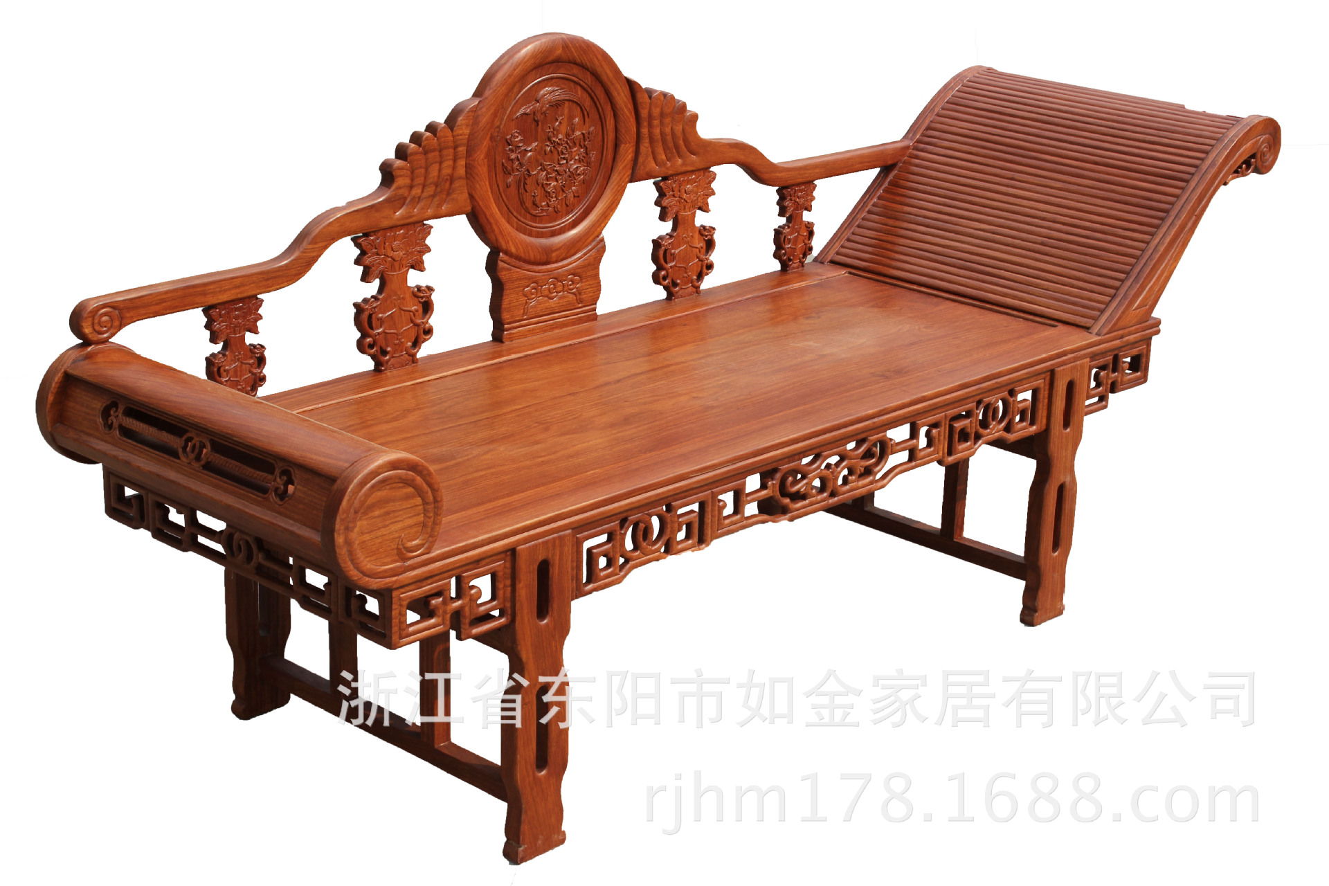 东阳仿古红木家具红木贵妃床榻缅甸花梨非洲花梨明清古典