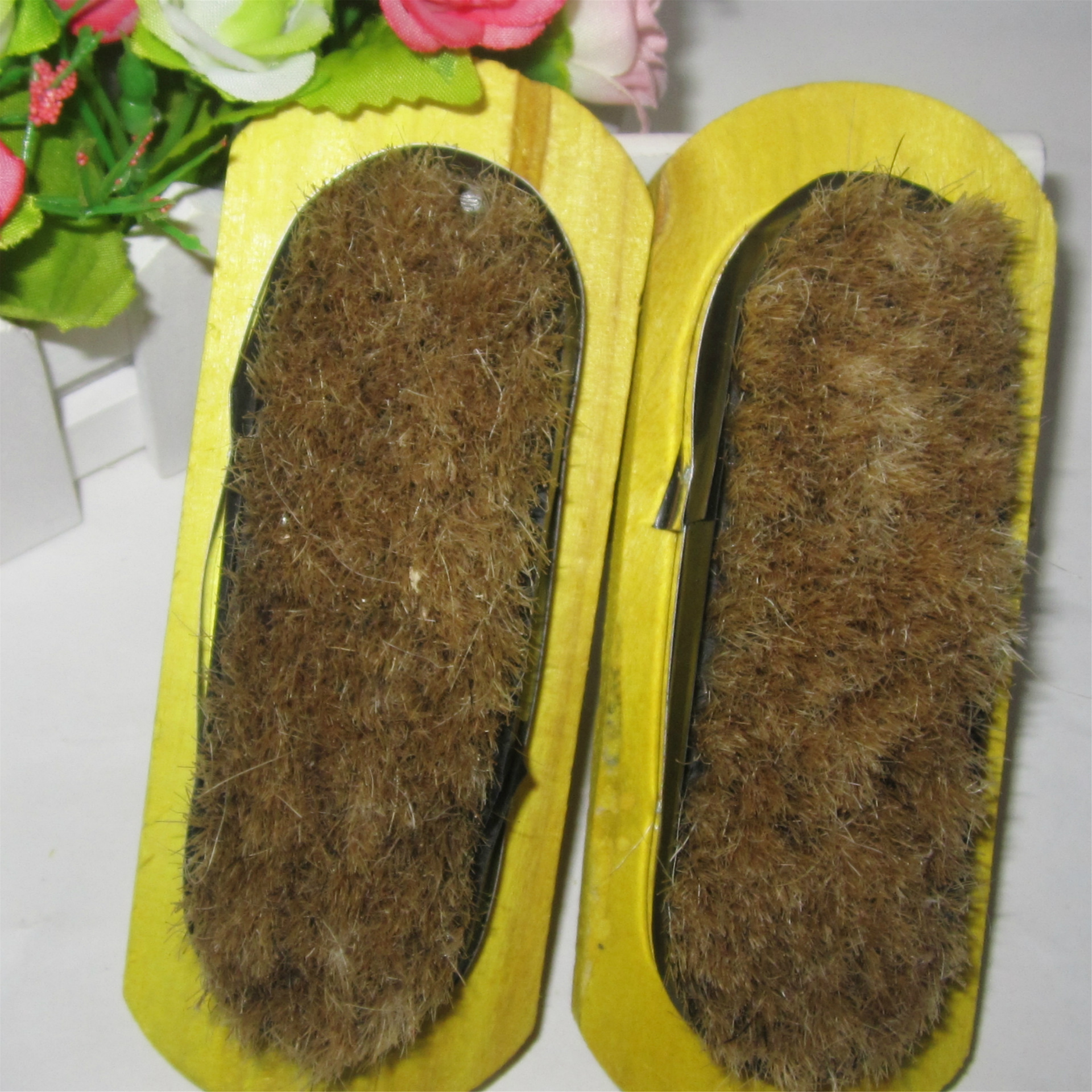 黑板专用板擦 擦得干净 毛毡,猪鬃毛黄木头老黑板擦 ,厂家直销