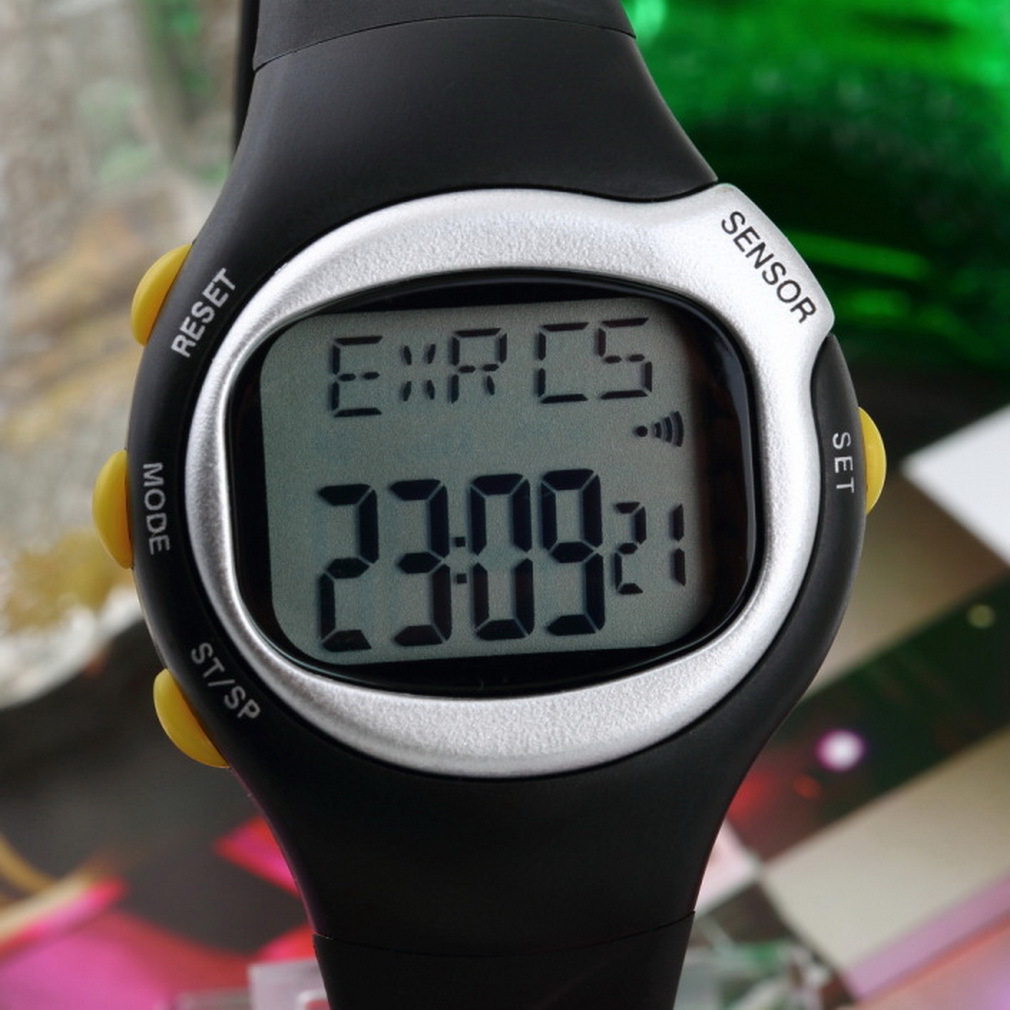 厂家供应心率表 卡路里运动心率手表 跑步系列手腕式保健手表