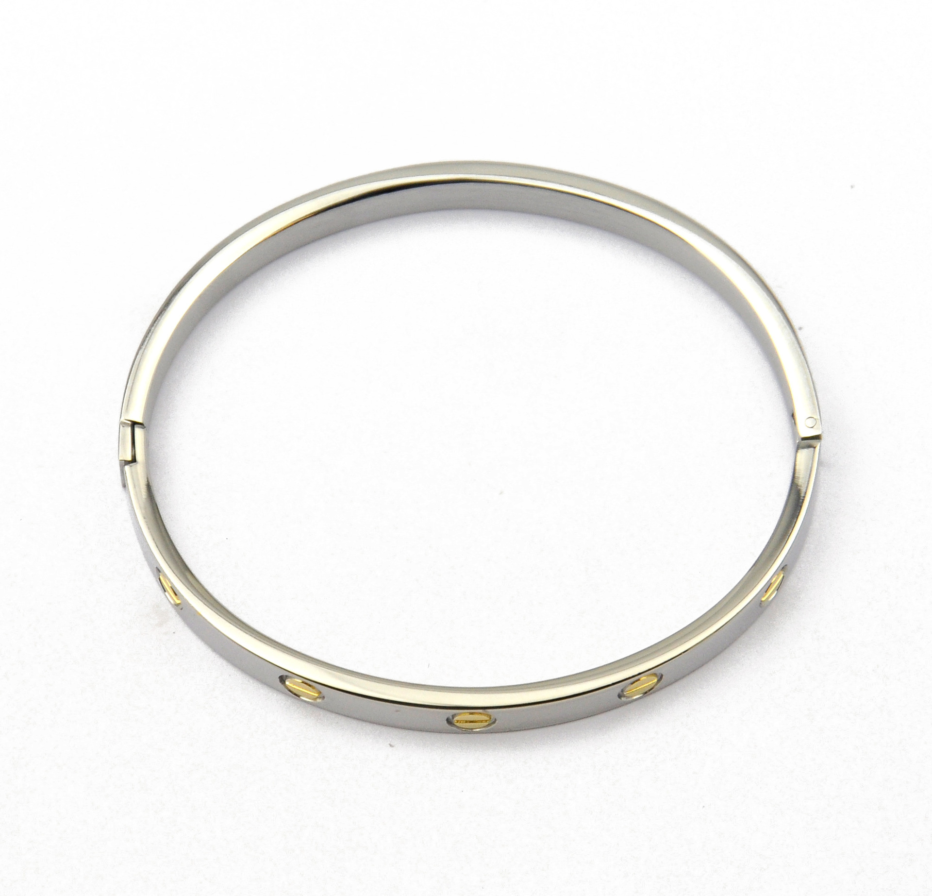 时尚潮流女 韩版不锈钢银色钛钢手镯 韩国风手环情侣礼物一件代发