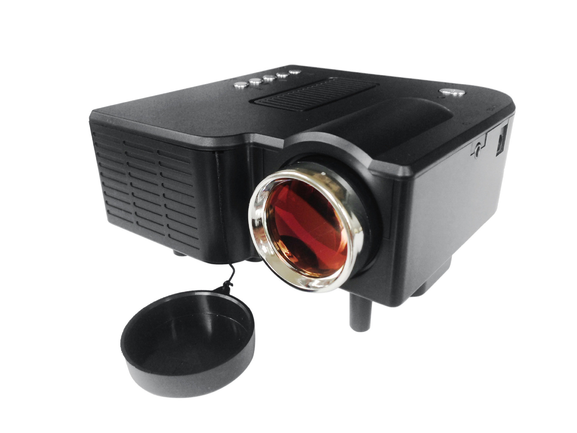 廠家直銷 gm40 高清led投影機家用 手機投影儀 mini projector