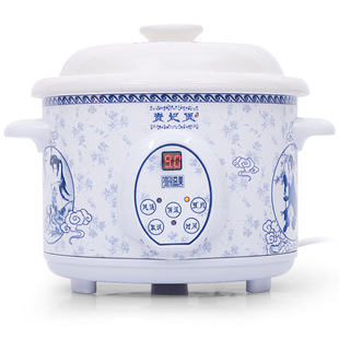益美电器小家电 阿里巴巴批发网1688 定时预约3.5l陶瓷电炖锅