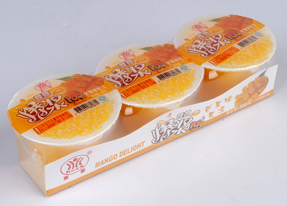 萱萱爆浆果冻系列 - 三杯爆浆芒果