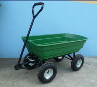 供应aldi 超市花园塑料翻斗车