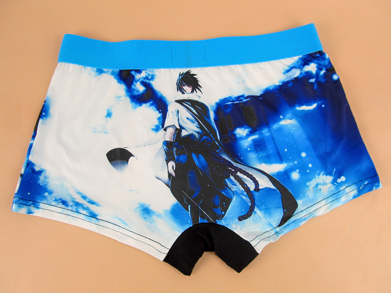 动漫男士宽边内裤 男士卡通火影.