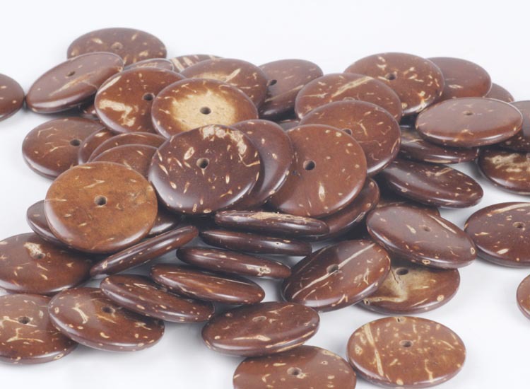 海南藏式天然棕椰壳片陈年原色小椰壳隔片正边椰蒂垫片素珠泥鳅背