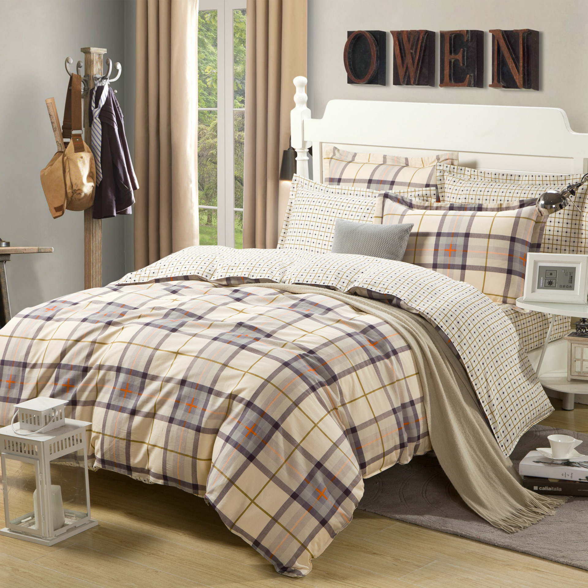 四件套床上用品 依凯利 100%棉被套