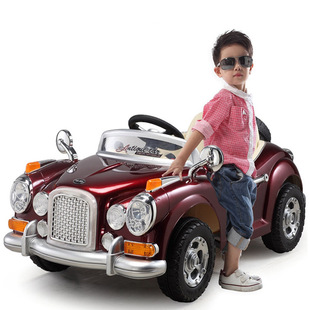 贝瑞佳 车儿童电动车小孩 电动童车 电动小轿车可坐人遥控