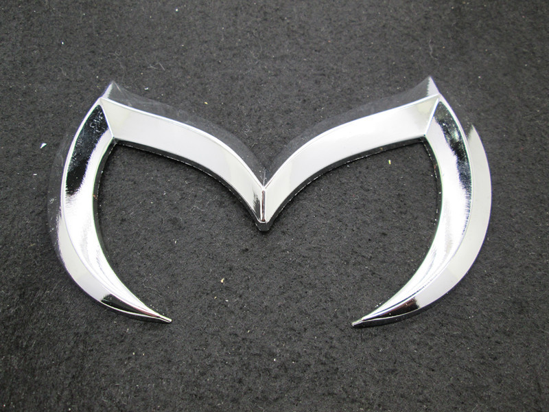 全金属马自达蝙蝠标 马自达后尾标 m2/m3/m6/m5 睿翼 改装车标
