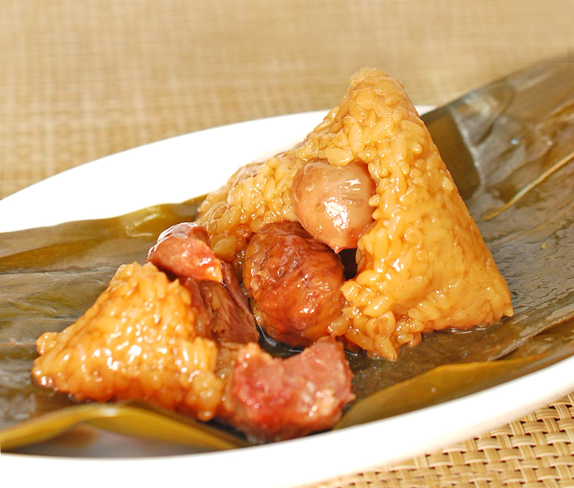 享客 供应正宗嘉兴粽子100g*2 秘制鲜肉真空粽子 1件起批 混批