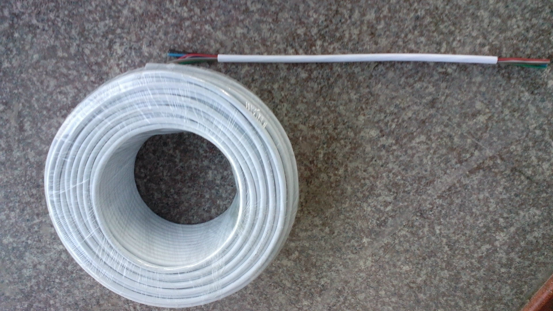 集成吊顶碳纤维专用电线 全铜浴霸专用电线 六芯线