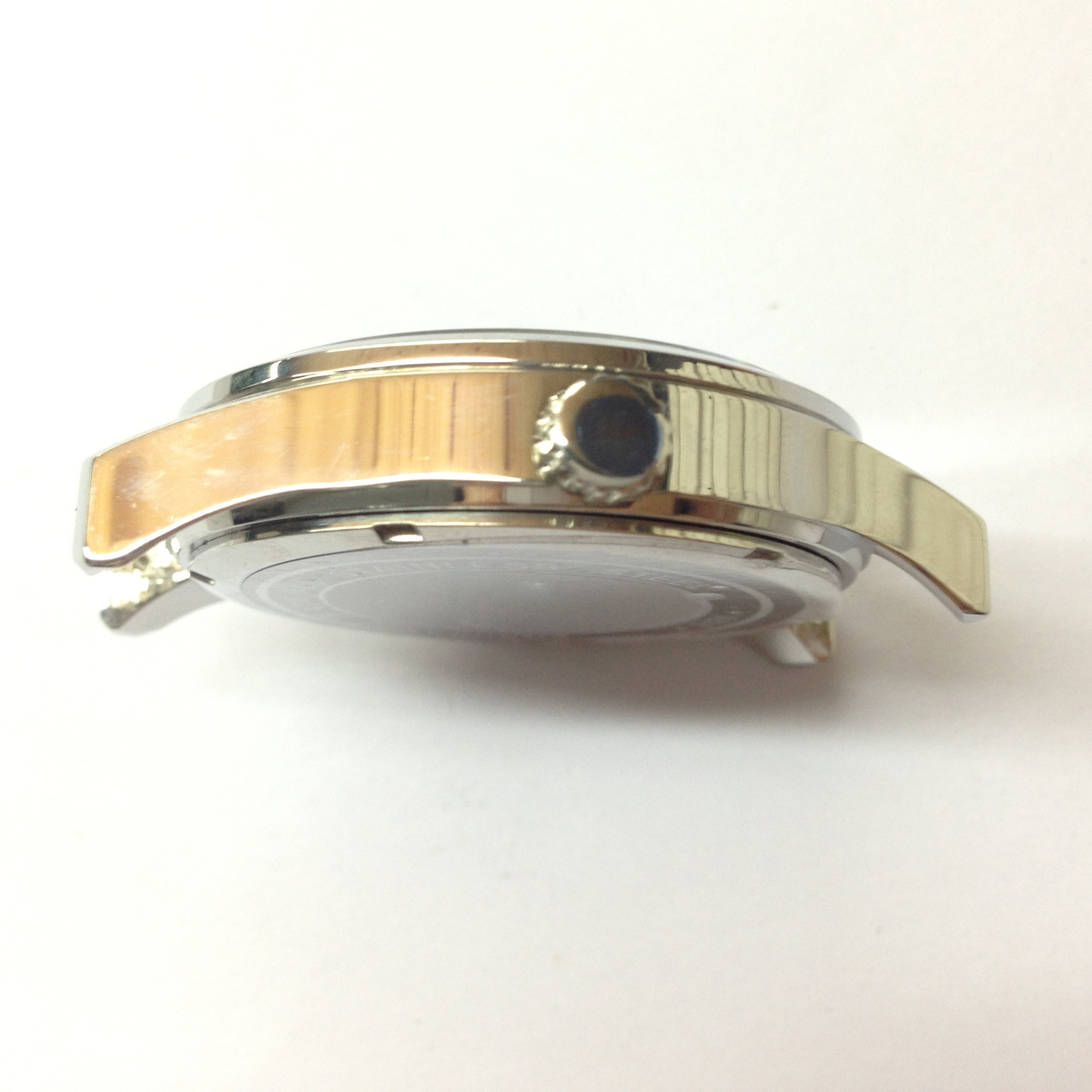 厂家订做各种手表配件 锌合金表壳 304或316料钢壳 防水男表 女表