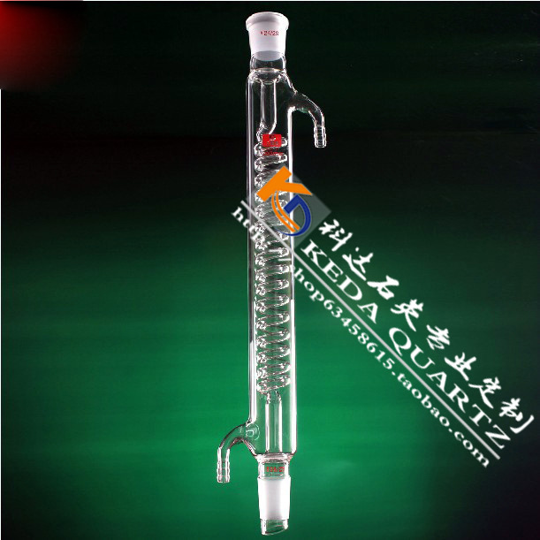 石英反应器 石英冷凝管 石英管 石英仪器 订做加工