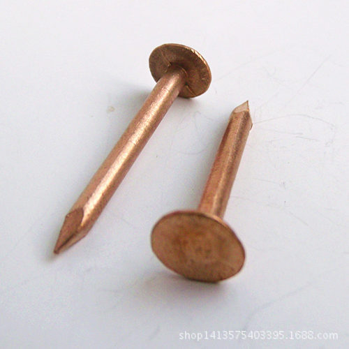 定做加工各种规格四方船钉纯黄铜紫铜钉/仿古防磁铜钉
