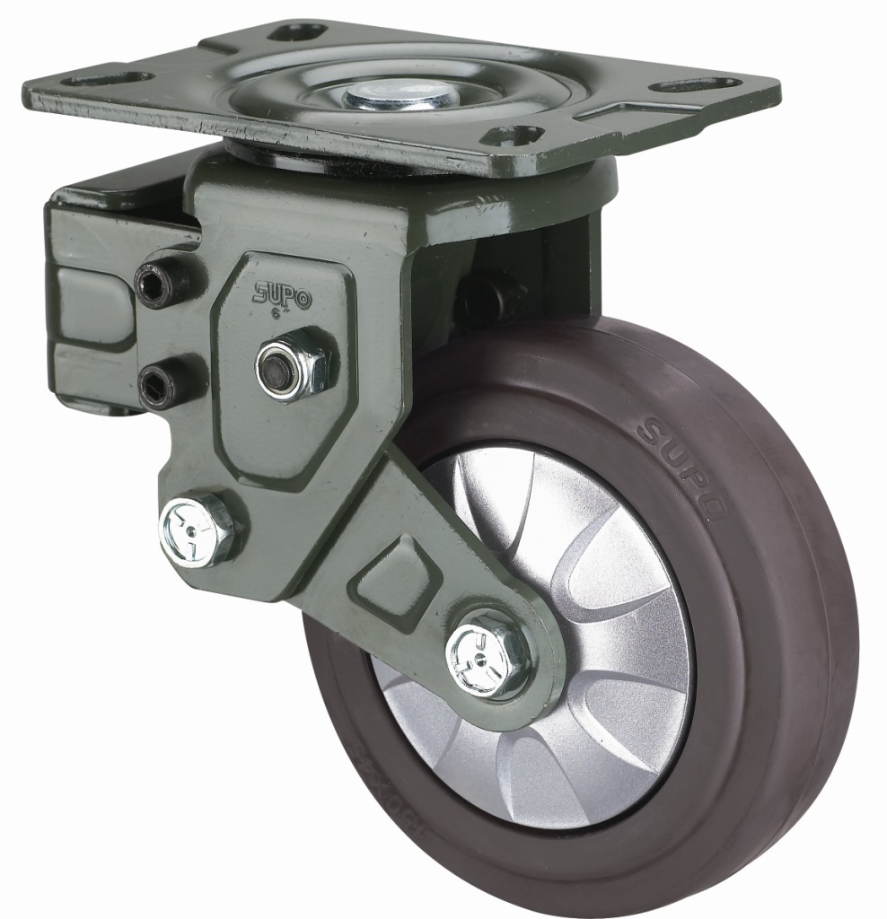 向荣supo脚轮6寸避震轮,防震脚轮,减震脚轮,带弹簧轮,牵引轮