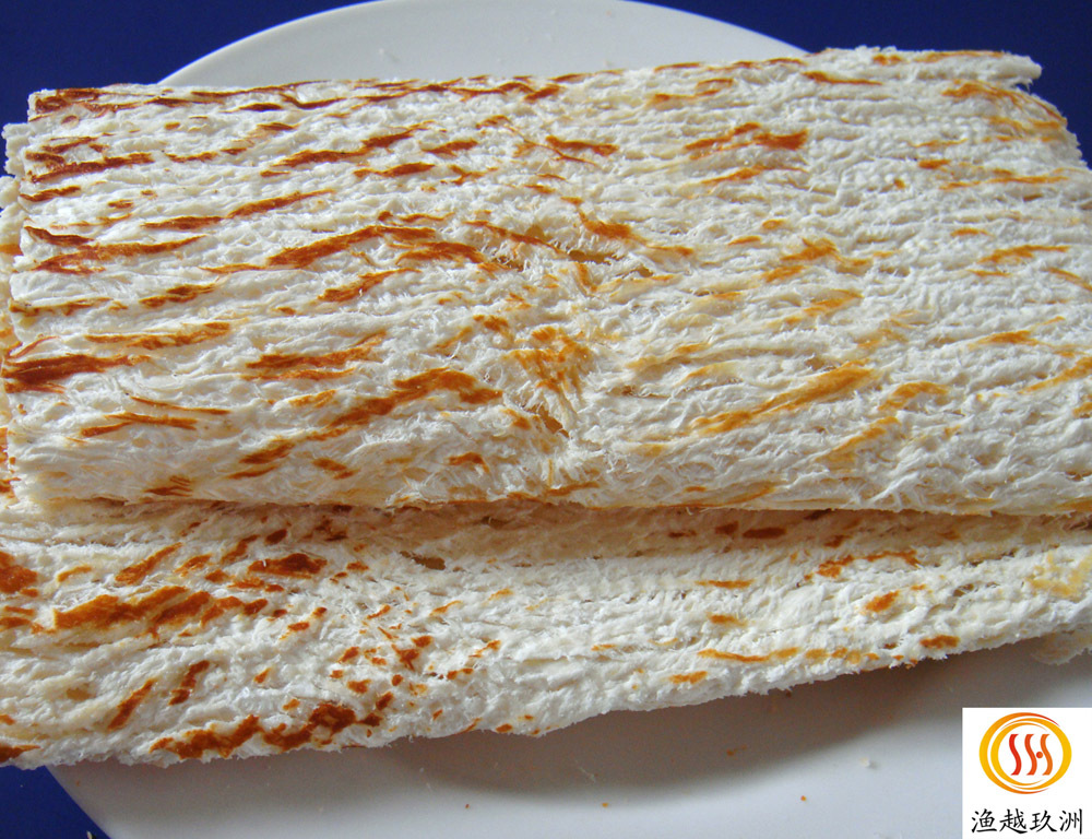 舟山特产海鲜干品世韩渔越玖洲休闲食品绿色零食-铁板风琴片散装