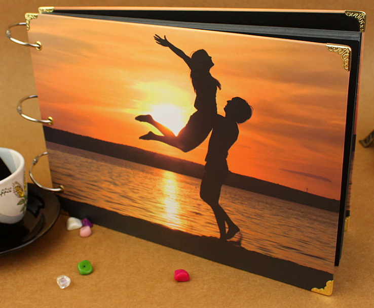 10寸diy创意相册 韩版礼品相簿 外环影集 批发订制 外贸出口