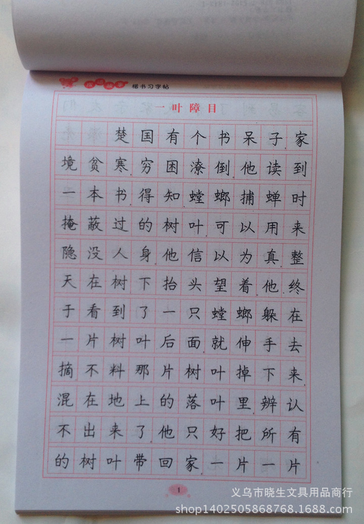 中国著名硬笔书法家推荐 中小学生 书法爱好者 钢笔楷书罗扬字帖