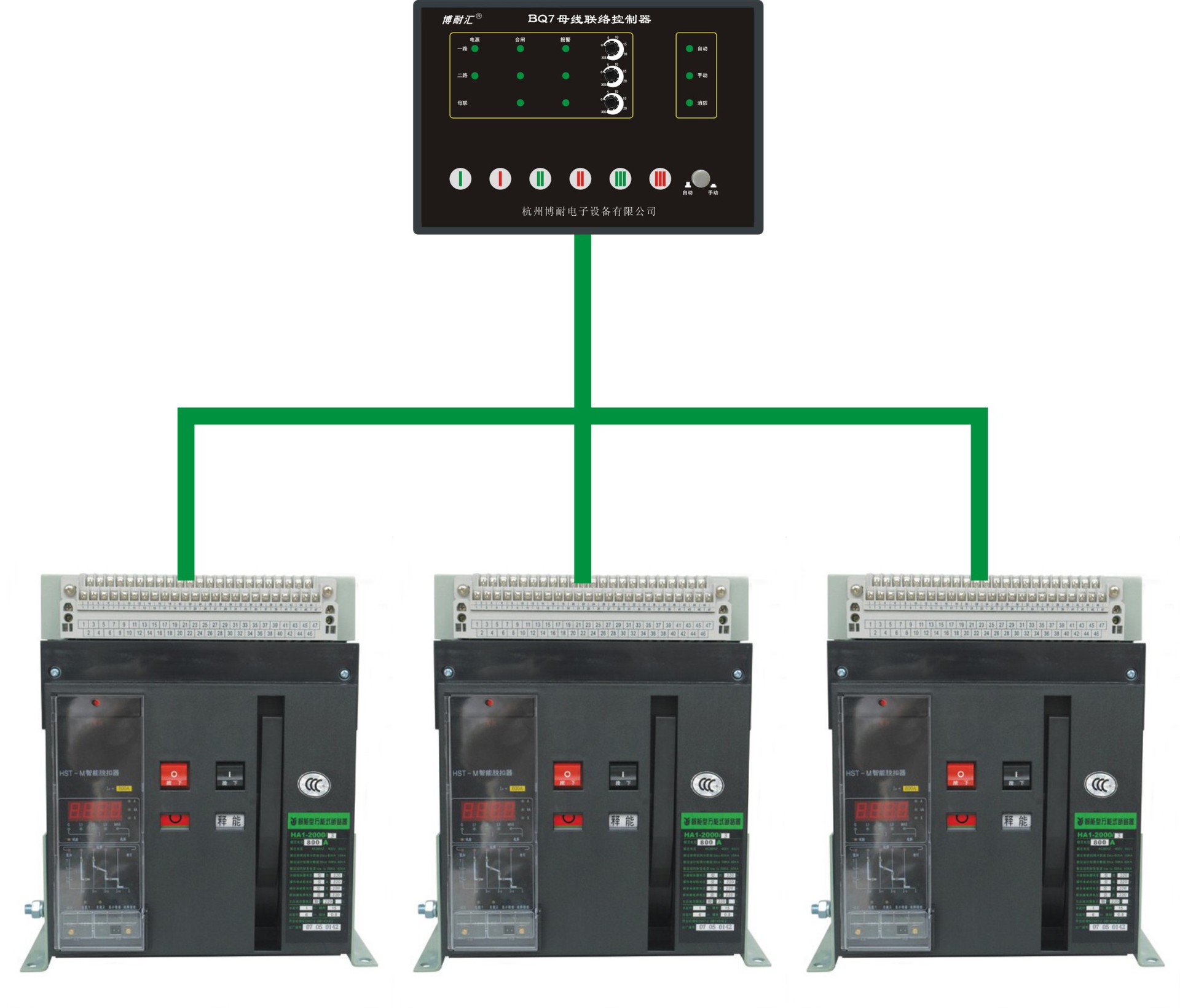 【国内生产一体式母联控制器 不要外接保护器 接线方便】浙江杭州国内