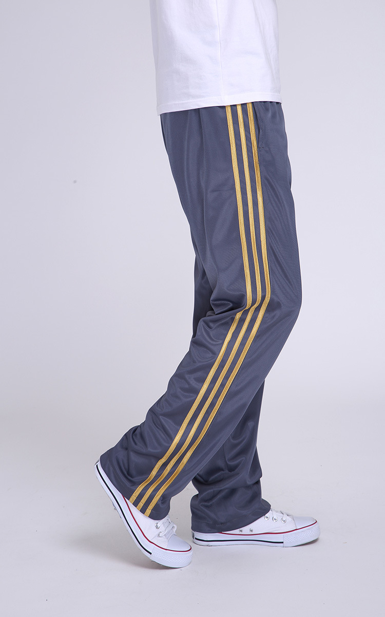 批发夏季男式运动裤品牌三条扛薄.