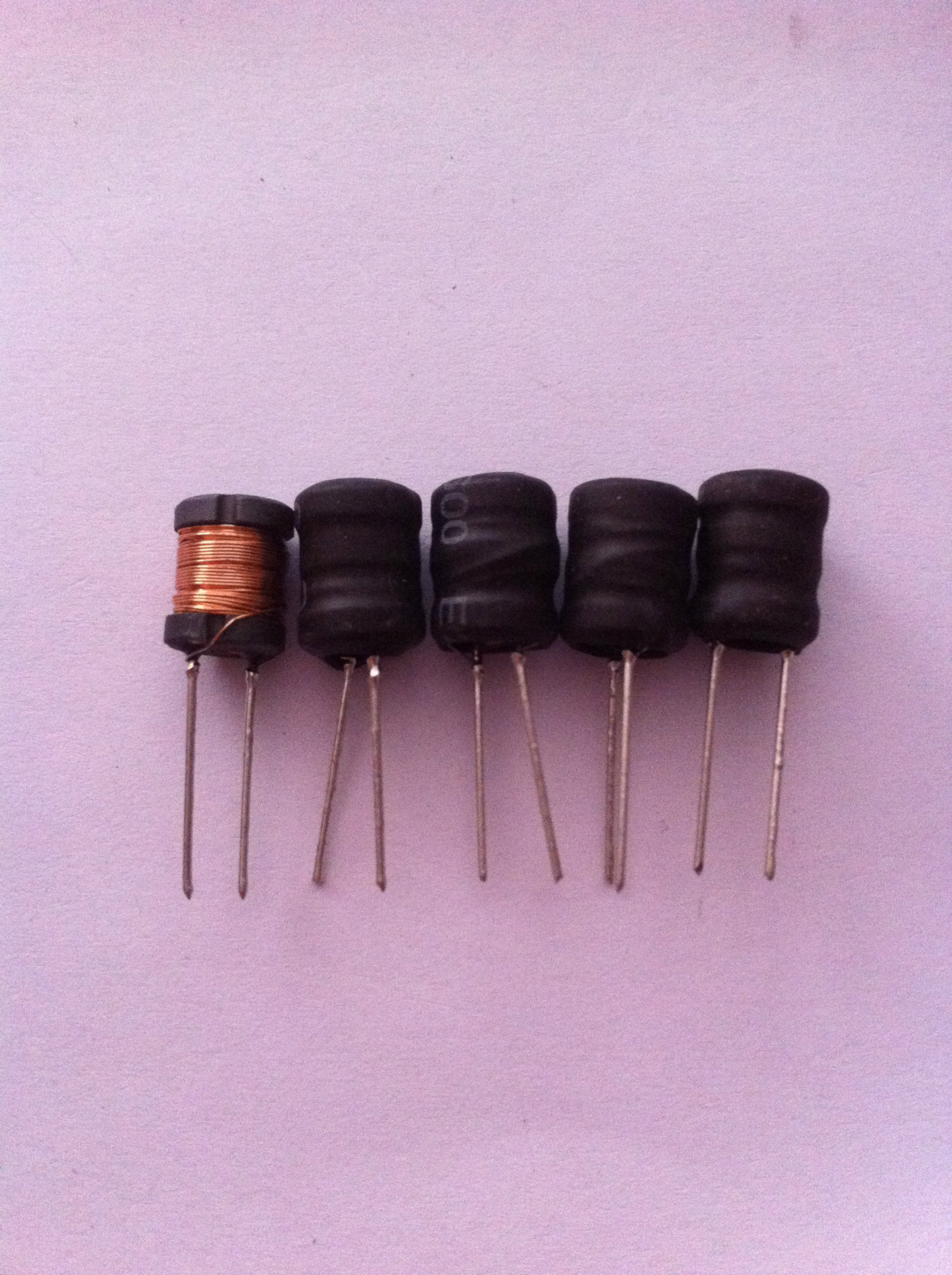 2mh 单层密绕式工字电感器 高频电感