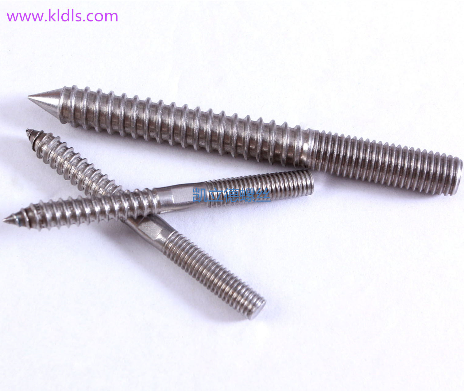 厂家直销 304 316等材质不锈钢双头螺栓 粗杆细杆 双头螺丝