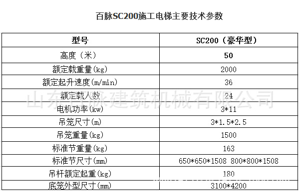 2015新款施工电梯 sc200/200系列载人载货电梯